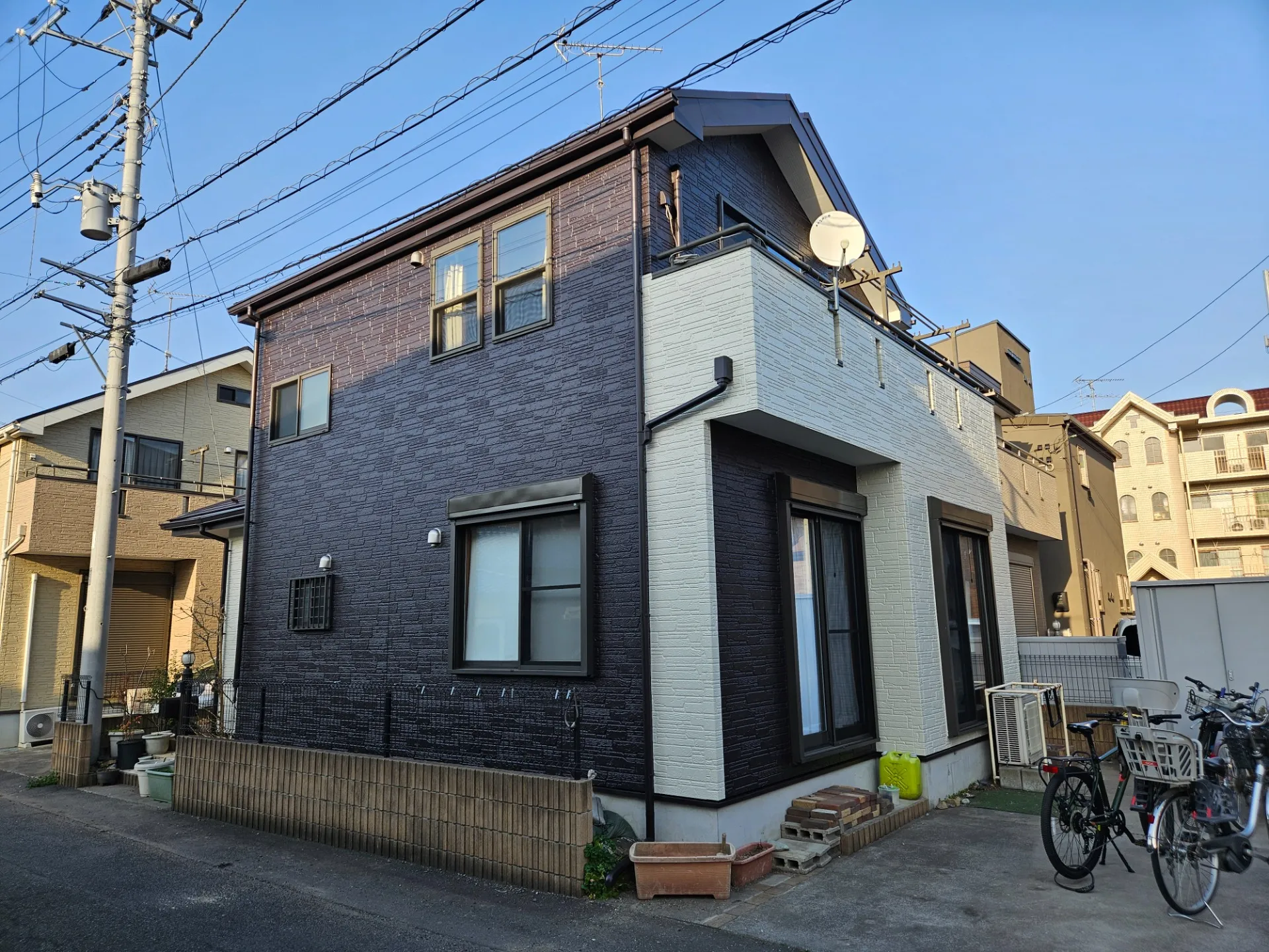 入間市下藤沢の屋根・外壁塗装工事施工事例