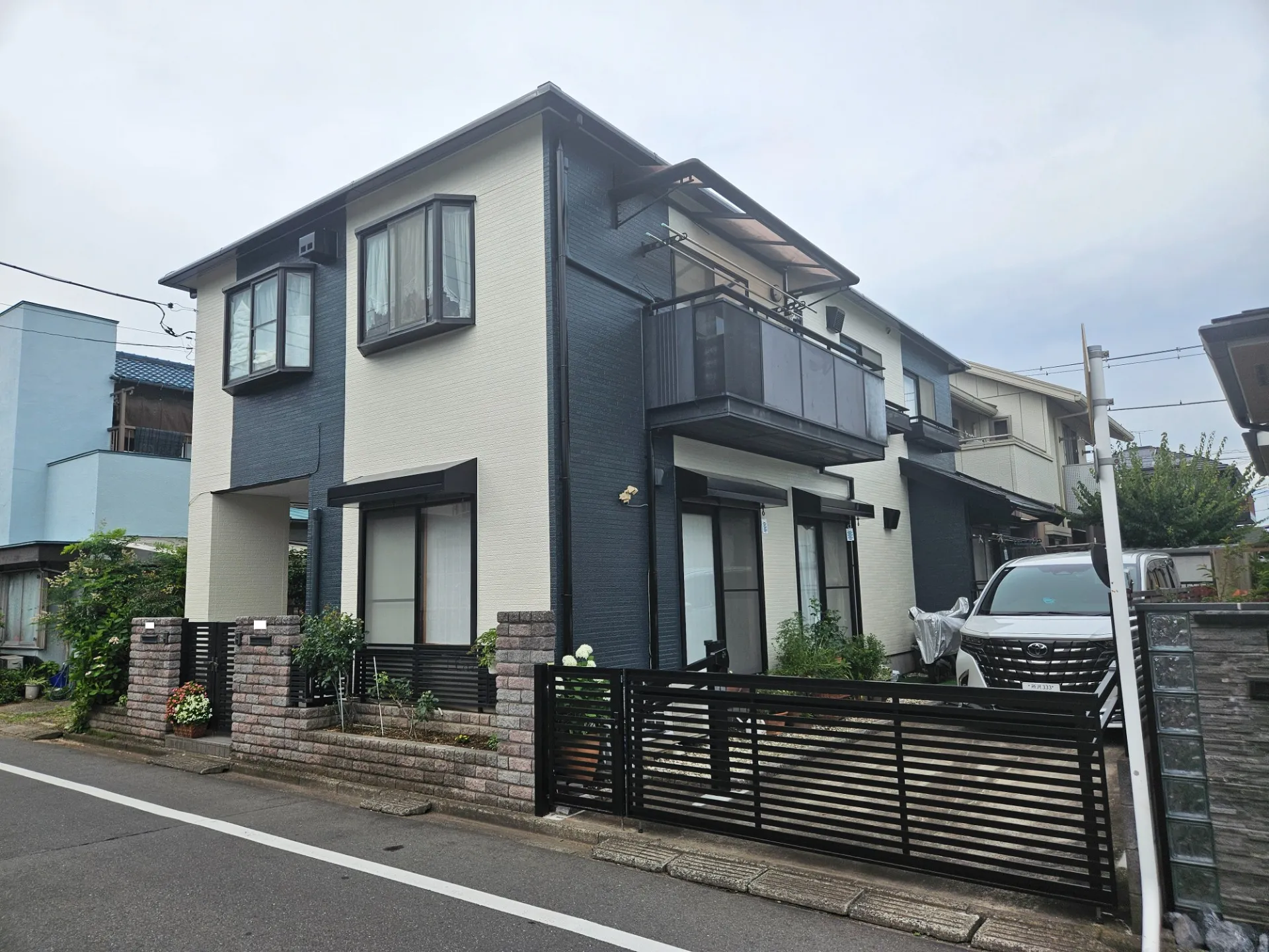 入間市東町の屋根・外壁塗装工事施工事例